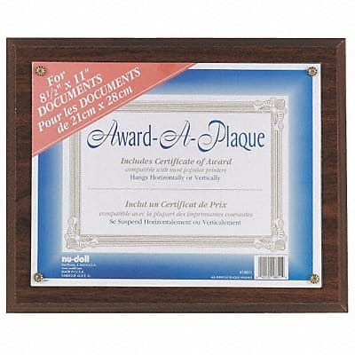 Award-A-Plaque Walnut