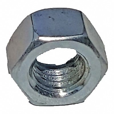 Hex Nut Steel Overall W 1/2in PK25