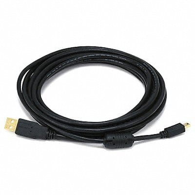 USB 2.0 Cable 15 ft.L Black