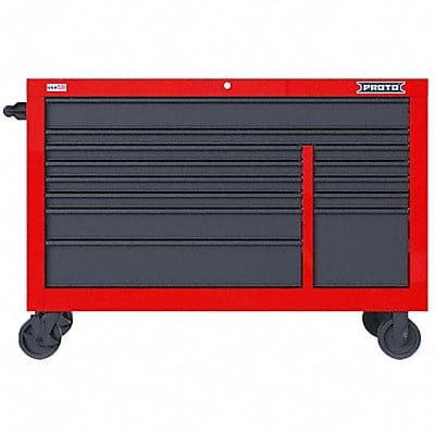 Rolling Tool Cabinet Red Heavy Duty