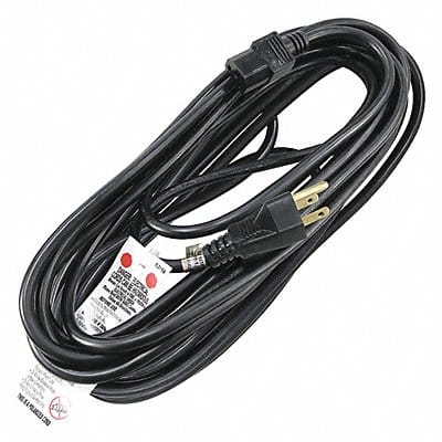 Power Cord 5-15P SJT 25 ft Blk 13A 16/3