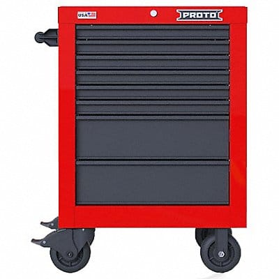 Rolling Tool Cabinet Red Heavy Duty