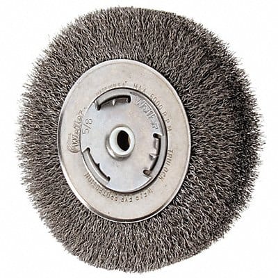 Crimped Wire Wheel Brush Arbor 6 In.