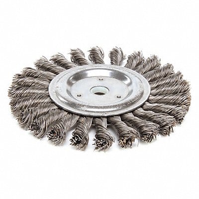 Twist Wire Wheel Brush Arbor Hole