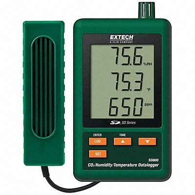 CO2 Humidity Temp Datalogger 4000ppm CO2