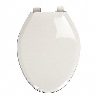 Toilet Seat Elongated White Plastic