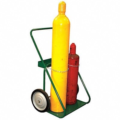 Cylinder HandTruck 400lb 46 x31 x12-1/2