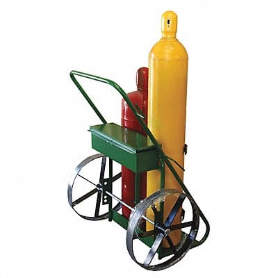 Cylinder HandTruck 400lb 46 x34 x12-1/2