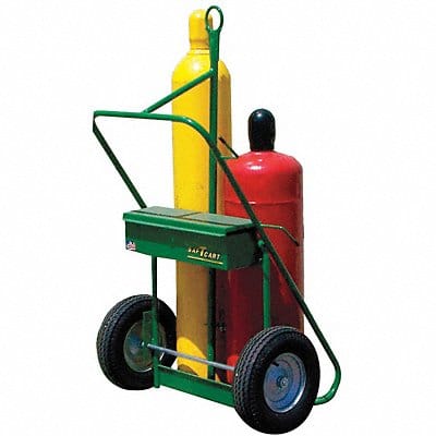 Cylinder HandTruck 780lb 62 x35 x12-1/2