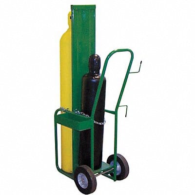 Cylinder Hand Truck 400lb 62 x18 x8-1/2