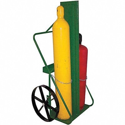 Cylinder HandTruck 400lb 62 x34 x12-1/2