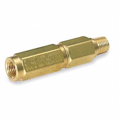 Snubber Pressure Piston 1/4 In Brass