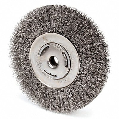 Crimped Wire Wheel Brush Arbor 7 In.