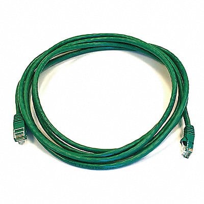 Patch Cord Cat 6 Booted Green 10 ft.