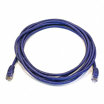 Patch Cord Cat 6 Booted Purple 10 ft.