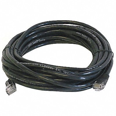 Patch Cord Cat 6 Booted Black 20 ft.