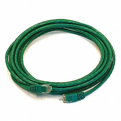 Patch Cord Cat 5e Booted Green 14 ft.