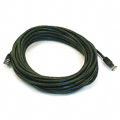 Patch Cord Cat 5e Booted Black 30 ft.