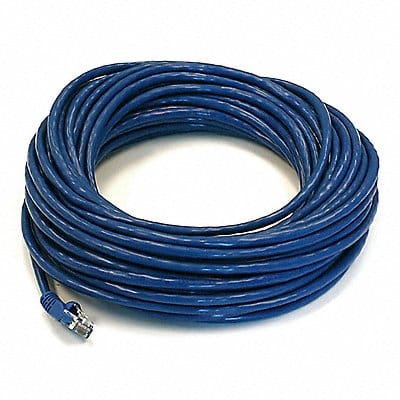 Patch Cord Cat 5e Booted Blue 50 ft.