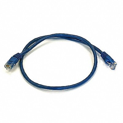 Patch Cord Cat 6 Booted Blue 2.0 ft.