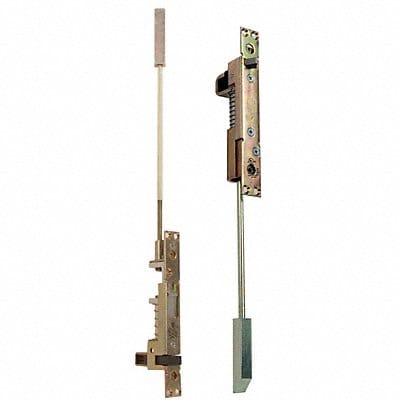 Latching Automatic Flushbolt Metal Door