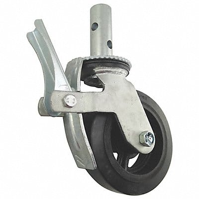 Total-Lock Bolt-In Round Stem Caster