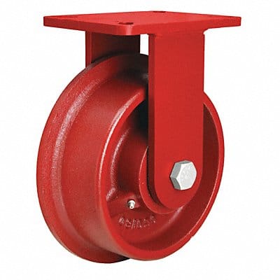 Single-Flange Track-Wheel Plate Caster