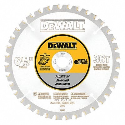 Circular Saw Blade 6 1/2 in 36 Teeth