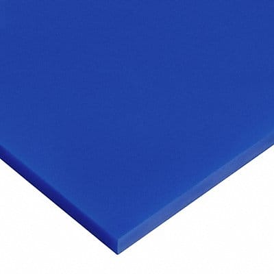 PlstcSheet UHMWPE 12 x24 0.5 T Blue Opq