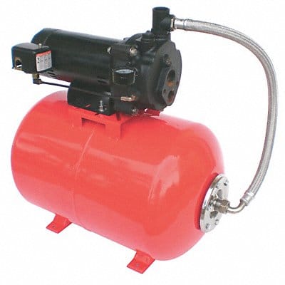 Jet Pump System 1/2 HP 17.0 gal tank