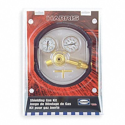 HARRIS 1 Stage Flow Gauge Reg/Hose Kit