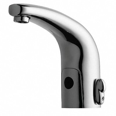 Mid Arc Chrome Chicago Faucets HyTronic