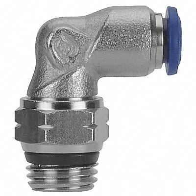 Male Swivel 90 D Elbow Brass 5/32In Pk5