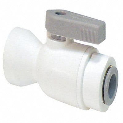 Acetal Ball Valve Push x FNPT 3/8 in