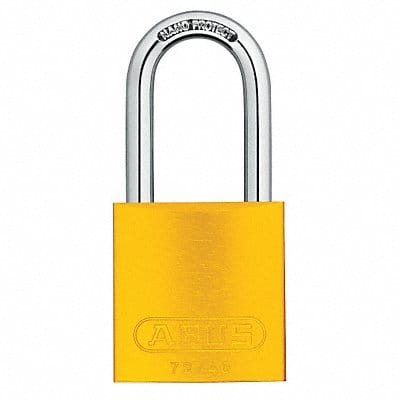 Lockout Padlock KA Yellow 1-1/2 H PK6