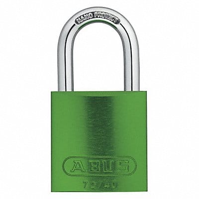 Lockout Padlock KA Green 1-1/2 H PK3