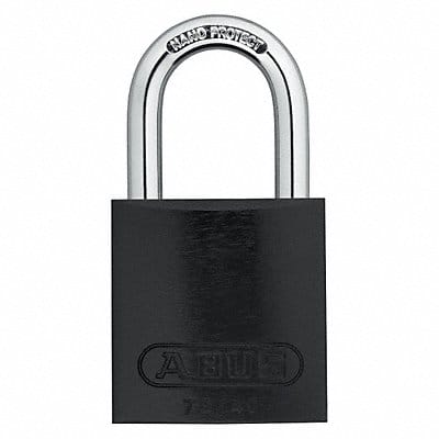 Lockout Padlock KA Black 1-1/2 H PK3