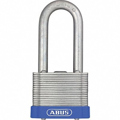 Keyed Padlock 25/32 in Rectangle Silver