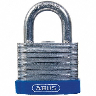 Keyed Padlock 29/32 in Rectangle Silver