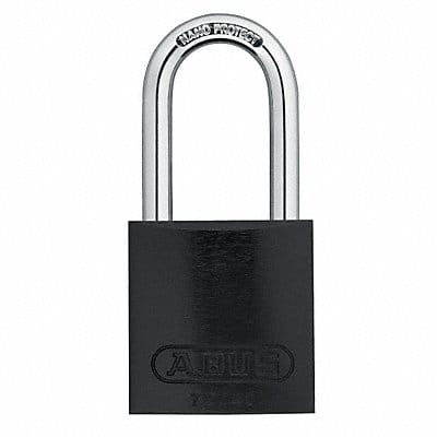 Lockout Padlock KD Black 1-1/2 H