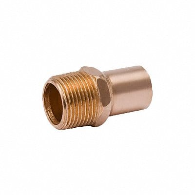 Adapter Wrot Copper 1/2 Tube FTGxMNPT