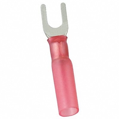 Fork Terminal Tin Copper Red PK25