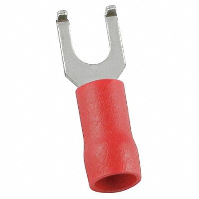 Fork Terminal Tin Copper Red PK100