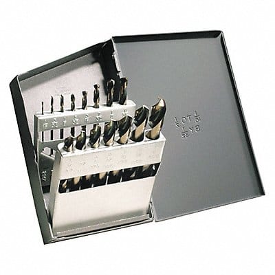 Mechanics Drill Set 15 pc HSS