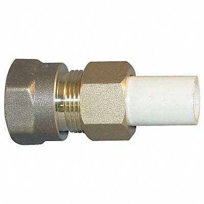 Union Brass 1/2 in Metal Side Pipe Size