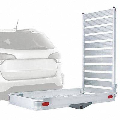 Cargo Carrier Silver Single/Drop Door PR