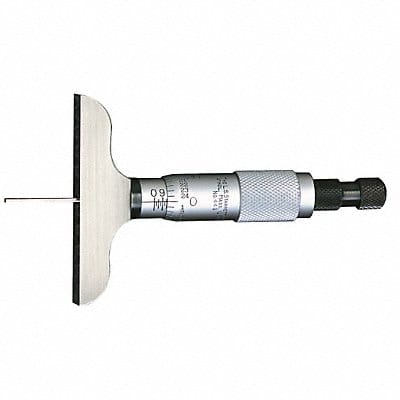 Depth Micrometer Non-Rotating 0-3 In