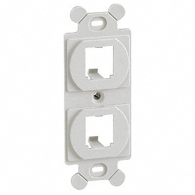 106 Module Frame Mini Com 2 Port Ivory