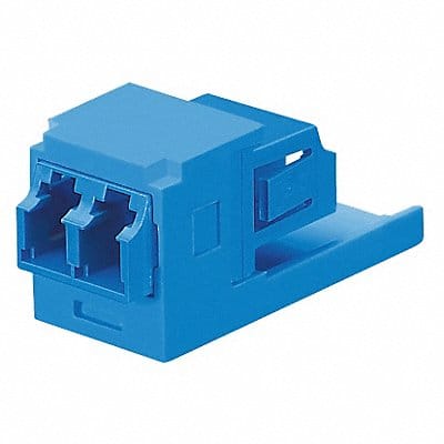 Adapter Singlemode Duplex LC Fiber Blue