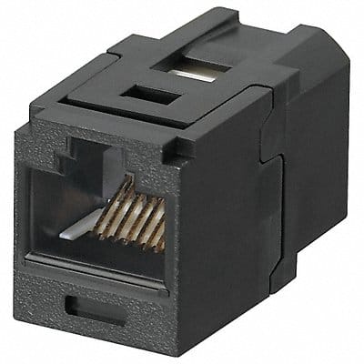 Coupler Module RJ45 Cat6 Black